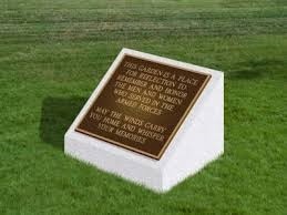 Bronze plaque example