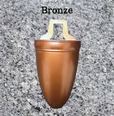 Honor cemetery vase — bronze